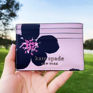 NWT Kate Spade 🌸 Floral Cardholder